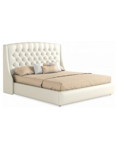 Кровать двуспальная Стефани с матрасом Promo B Cocos 2000x1800 Наша мебель