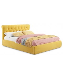 Кровать двуспальная Ameli 2000x1600 с матрасом PROMO B COCOS Наша мебель