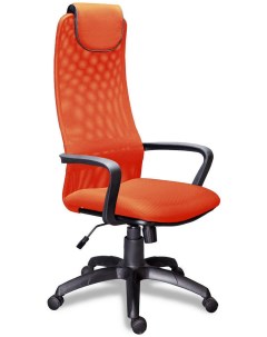 Компьютерное кресло Фокс PL Ткань сетка оранжевая Экспресс офис