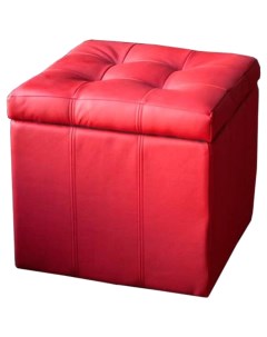 Пуф Модерна 46х46х46 красный Dreambag