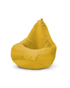 Кресло мешок пуфик груша размер XXXL жёлтый оксфорд Onpuff