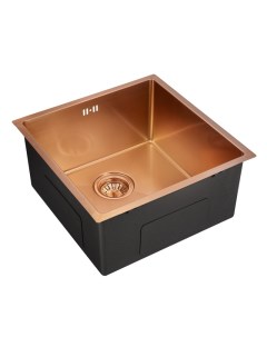 Кухонная мойка из нержавеющей стали с PVD покрытием EMB 113 PVD Nano Coppery Emar