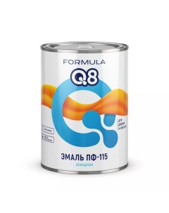 Эмаль ПФ 115 алкидная глянцевая 0 9 кг кремовая Formula q8