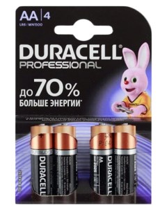 Батарейка Professional LR6 MN1500 4 шт Duracell