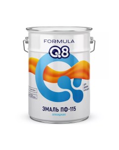 Эмаль ПФ 115 алкидная глянцевая 20 кг голубая Formula q8