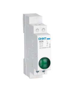 Индикатор ND9 1 g зел AC DC 230В LED R код 594108 1 шт Chint