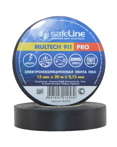 Изолента 15 20 Bl Safeline