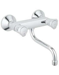 Смеситель для кухонной мойки Costa L 31187001 серебристый Grohe