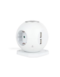 Сетевой фильтр Neo Spherum PSE 004 3 розетки 1 5 м White Rombica