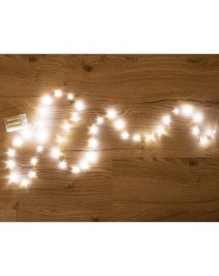 Световая гирлянда новогодняя Светлячки 156959 2 м белый теплый Koopman international