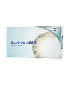Контактные линзы Aero 6 линз R 8 6 3 0D Illusion