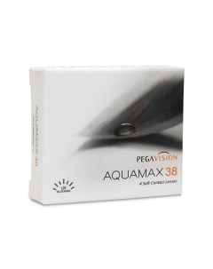 Контактные линзы AQUAMAX 38 4 линзы 8 6 4 25 Pegavision