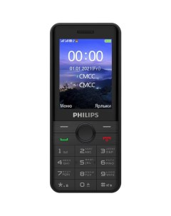 Мобильный телефон E172 Xenium black Philips