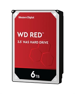 Внутренний жесткий диск 3 5 6Tb WD60EFAX 256Mb IntelliPower SATA3 Red Western digital