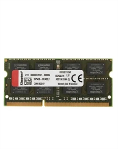 Модуль памяти SO-DIMM DDR3 8Gb PC12800 1600Mhz Kingston (KVR16S11/8WP)