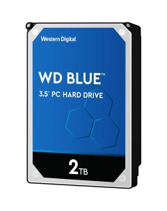 Внутренний жесткий диск 3 5 2Tb WD20EZAZ 256Mb 5400rpm SATA3 Blue Desktop Western digital