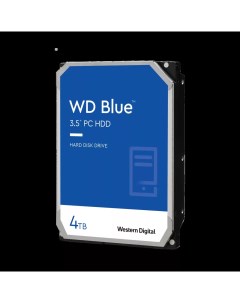 Жесткий диск HDD 4Tb Blue 3 5 5400rpm 256Mb SATA3 WD40EZAZ Western digital