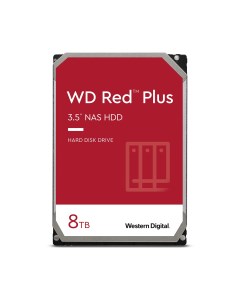 Жесткий диск HDD 8Tb Red Plus 3 5 7200rpm 256Mb SATA3 WD80EFBX Western digital