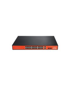 Коммутатор WI PS526G v4 кол во портов 24x100 Мбит с установка в стойку PoE 24x60 Вт Wi-tek