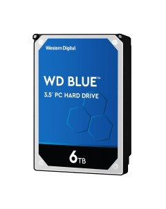 Жесткий диск HDD 6Tb WD Blue 3 5 5400rpm 256Mb SATA3 WD60EZAZ Western digital