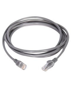 Патч корд UTP кат 5e 1м RJ45 RJ45 серый BL PATCH 1 Baselevel