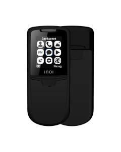 Мобильный телефон 288S 1 8 2 Sim 800mAh черный micro USB Inoi