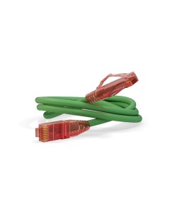 Патч корд UTP кат 5e 2 м RJ45 RJ45 зеленый CU LSZH PC LPM UTP RJ45 RJ45 C5e 2M LSZH GN Hyperline