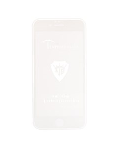 Защитное стекло для экрана смартфона Apple iPhone 6 6S FullScreen поверхность глянцевая белая рамка  Brera