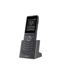 VoIP телефон W611W 4 линии 4 SIP аккаунта цветной дисплей черный IP67 FLW611W Linkvil