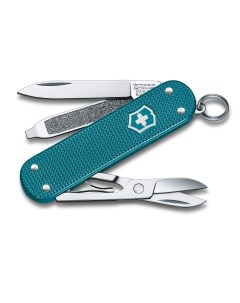 Мультитул 5 в 1 бирюзовый Classic SD Alox Wild Jungle 0 6221 242G Victorinox