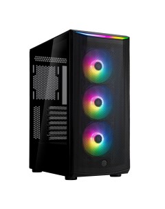 Корпус FARA 512Z ATX Midi Tower 2xUSB 3 0 RGB подсветка черный без БП G41FA512ZBG0020 Silverstone