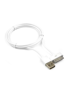 Кабель USB 2 0 AM Apple 30 pin 1m белый CC USB AP1MW Gembird
