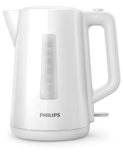 Чайник HD9318 1 7л 2200Вт закрытая спираль пластик белый HD9318 00 Philips