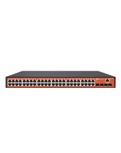 Коммутатор WI PMS552F управляемый кол во портов 48x1 Гбит с кол во SFP uplink SFP 4x10 Гбит с устано Wi-tek