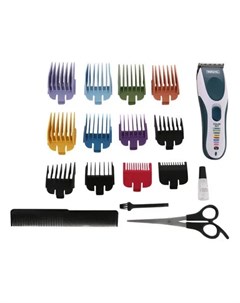 Машинка для стрижки Cordless ColorPro насадок 10 длина шнура 2 4 м белый синий 9649 016 Wahl