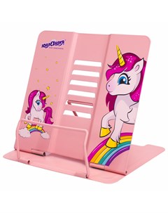 Подставка Neon Unicorn 1 отделение металл розовый 237575 Юнландия