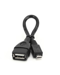 Кабель USB2 0 OTG AF MicroBM 0 15m A OTG AFBM 001 A OTG AFBM 001 Gembird