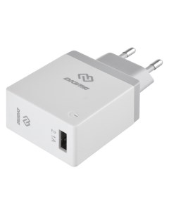 Сетевое зарядное устройство DGWC 1U 2 1A 1USB 2 1A белый Digma