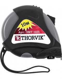 Рулетка 10 м x 2 5 см прорезиненный корпус SMT1025 Thorvik