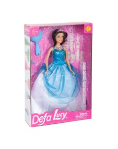 Кукла Царица 27 см голубой 8275 голубой Defa lucy