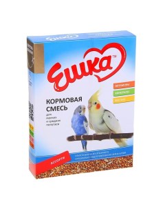Сухой корм для мелких и средних попугаев ассорти 500 г Ешка