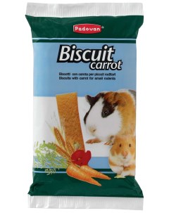 Лакомство для грызунов Biscuit carrot Морковь 30г Padovan