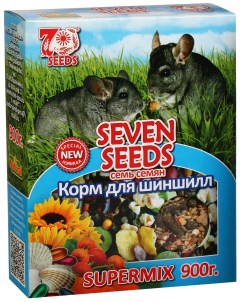 Сухой корм для шиншилл SUPERMIX 900 г Seven seeds