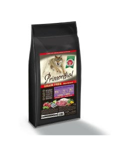 Сухой корм для собак Grain Free для мини пород сардины птица 6кг Primordial