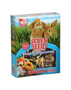 Сухой корм для кроликов SUPERMIX 900 г Seven seeds