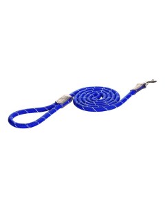 Поводок удлиненный для собак Rope L 12мм 1 8 м Синий HLLR12B Rogz