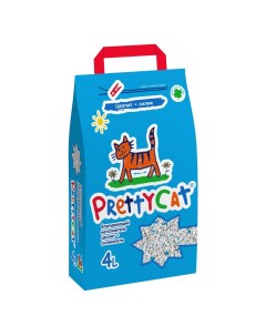 Наполнитель для кошачьего туалета Naturel впитывающий 4 л Prettycat