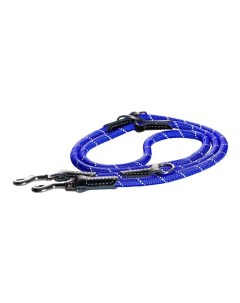 Поводок перестежка для собак Rope M 9мм 2 м Синий HLMR09B Rogz