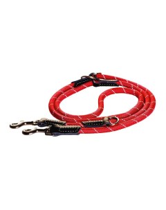 Поводок перестежка для собак Rope M 9мм 2 м Красный HLMR09C Rogz