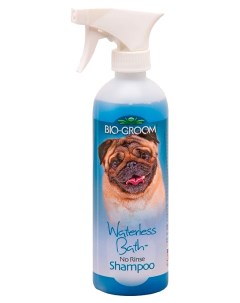 Шампунь спрей для кошек и собак Waterless Bath без смывания 473 мл Bio groom